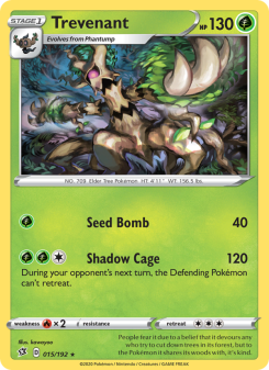 Trevenant - pokemon TCG Card