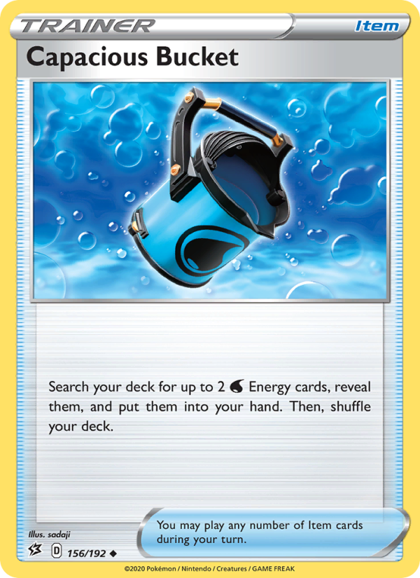 Capacious Bucket - Pokémon TCG Card
