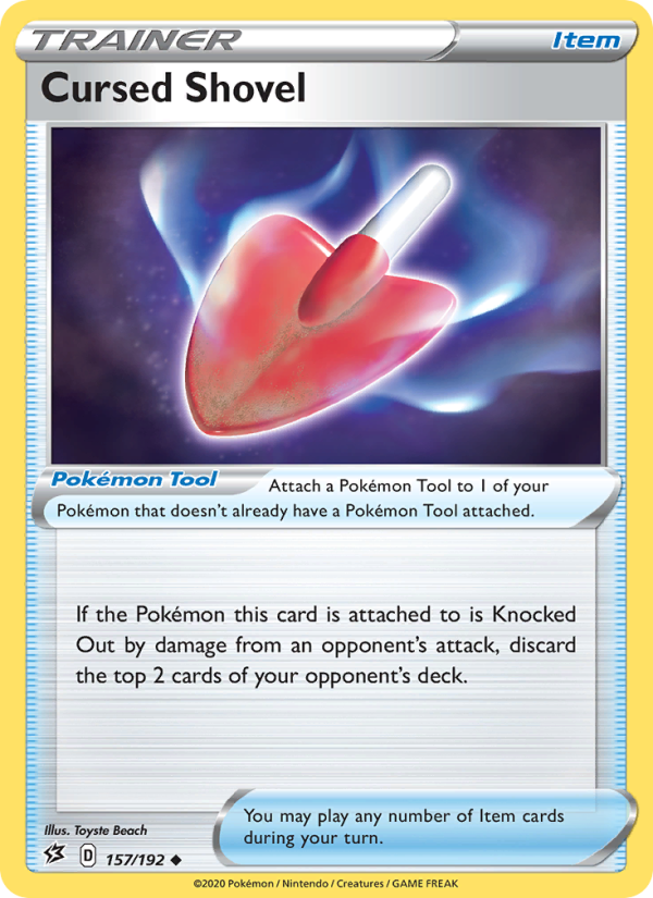 Cursed Shovel - Pokémon TCG Card