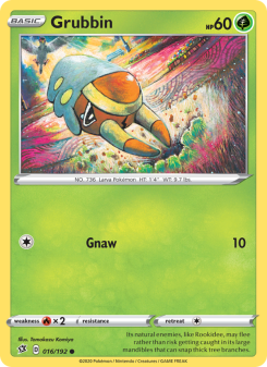 Grubbin - pokemon TCG Card