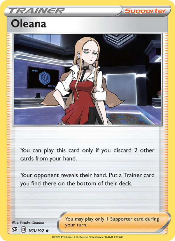 Oleana - Pokémon TCG Card