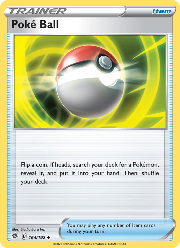 Poké Ball - Pokémon TCG Card