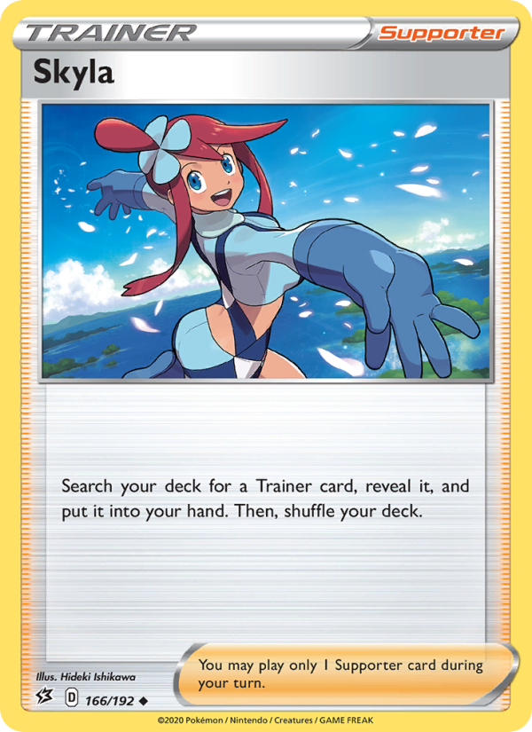 Skyla - Pokémon TCG Card