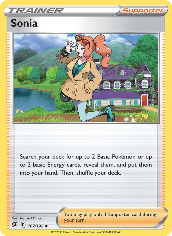 Sonia - Pokémon TCG Card