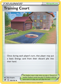 Training Court - pokemon TCG Card