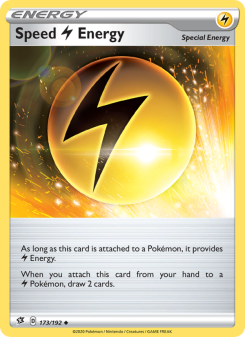 Speed Lightning Energy - pokemon TCG Card