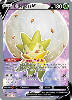 Eldegoss V - pokemon TCG Card
