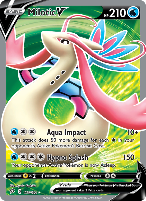 Milotic V - Pokémon TCG Card