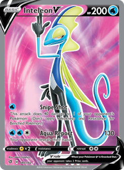 Inteleon V - pokemon TCG Card