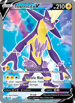 Toxtricity V - pokemon TCG Card