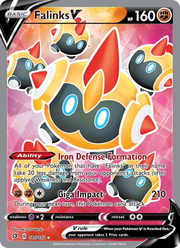Falinks V - Pokémon TCG Card