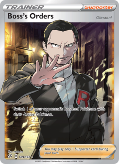 Boss's Orders (Giovanni) - pokemon TCG Card