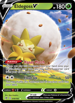 Eldegoss V - pokemon TCG Card