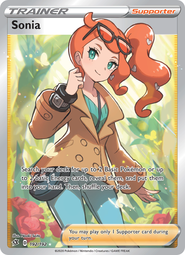Sonia - Pokémon TCG Card