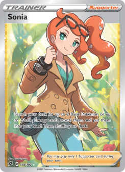 Sonia - pokemon TCG Card