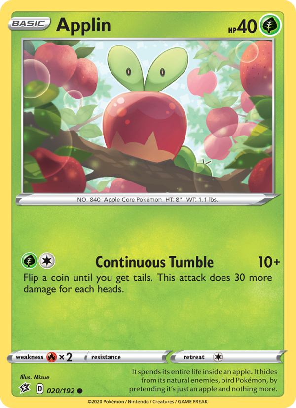 Applin - Pokémon TCG Card
