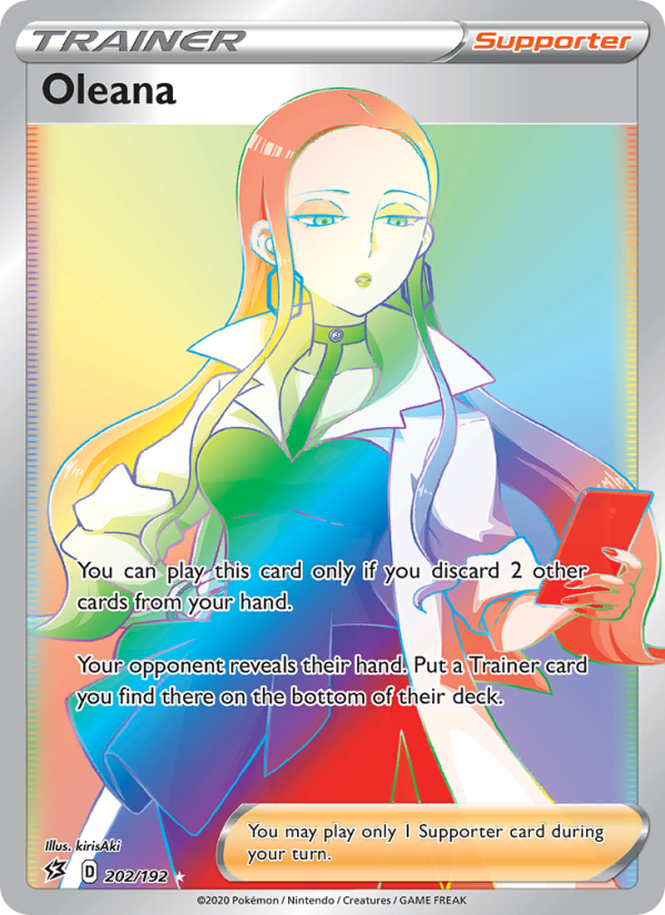 Oleana - Pokémon TCG Card