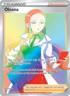 Oleana - pokemon TCG Card