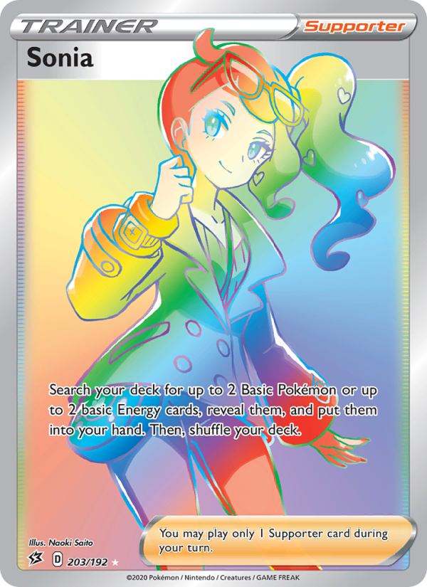Sonia - Pokémon TCG Card