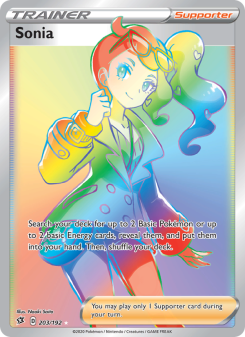 Sonia - pokemon TCG Card