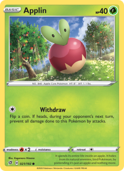 Applin - pokemon TCG Card