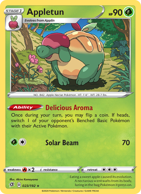 Appletun - Pokémon TCG Card