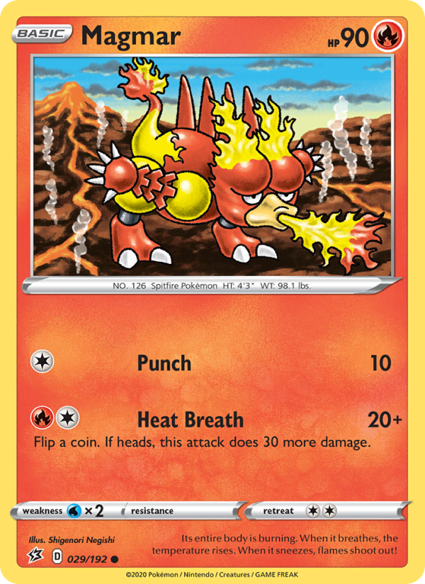 Magmar - Pokémon TCG Card