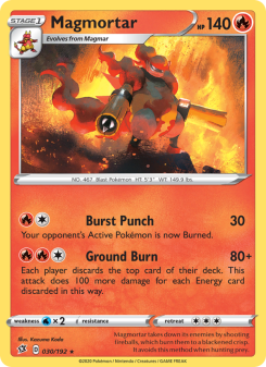 Magmortar - pokemon TCG Card
