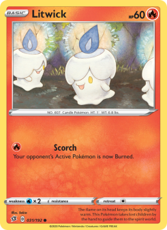 Litwick - pokemon TCG Card