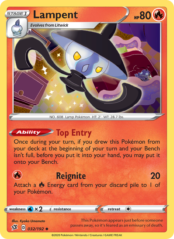 Lampent - Pokémon TCG Card