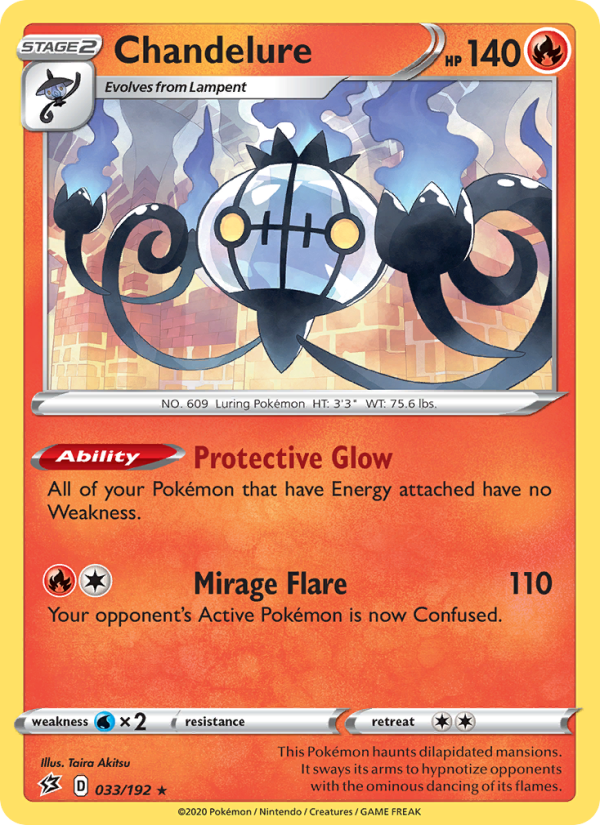 Chandelure - Pokémon TCG Card
