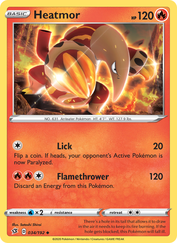 Heatmor - Pokémon TCG Card