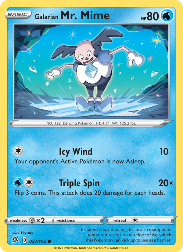 Galarian Mr. Mime - Pokémon TCG Card