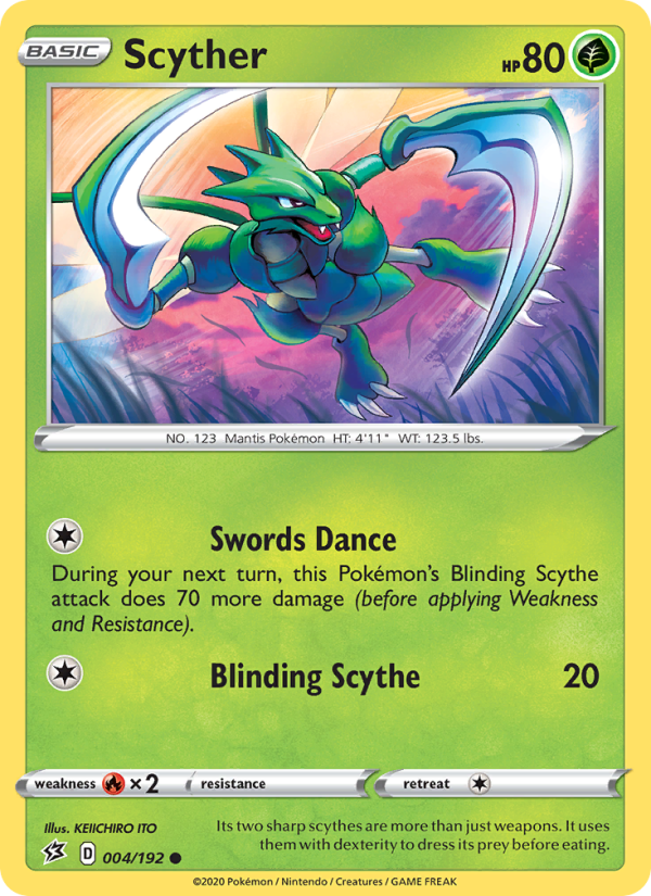 Scyther - Pokémon TCG Card