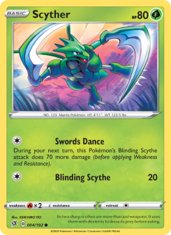 Scyther - pokemon TCG Card