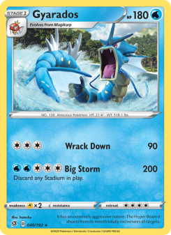 Gyarados - pokemon TCG Card