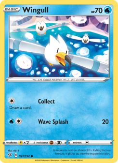 Wingull - pokemon TCG Card