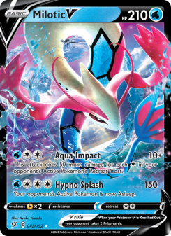 Milotic V - pokemon TCG Card