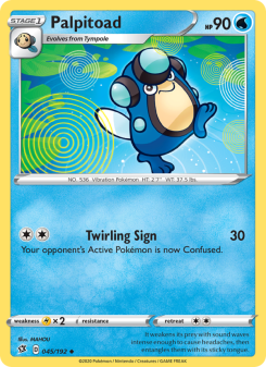 Palpitoad - pokemon TCG Card