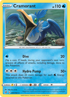Cramorant - pokemon TCG Card