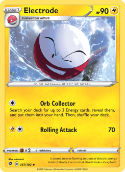 Electrode - pokemon TCG Card