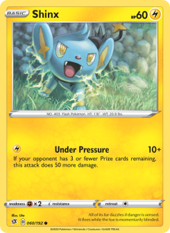 Shinx - pokemon TCG Card