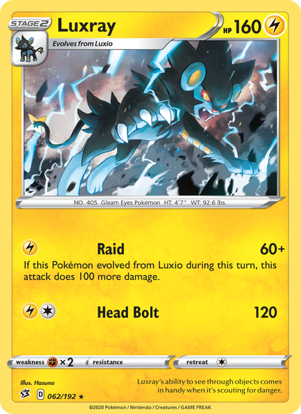 Luxray - Pokémon TCG Card