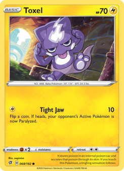Toxel - pokemon TCG Card