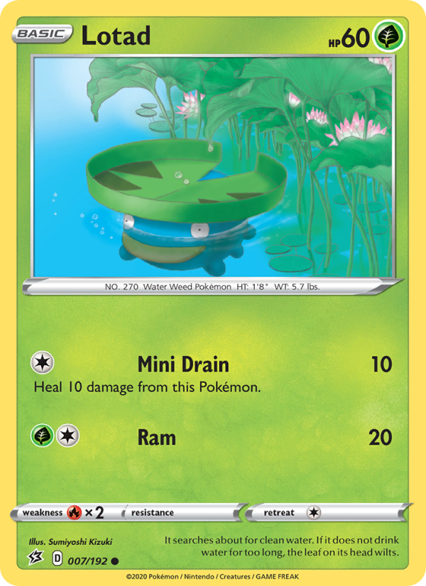 Lotad - Pokémon TCG Card