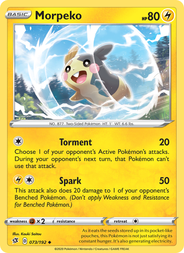 Morpeko - Pokémon TCG Card