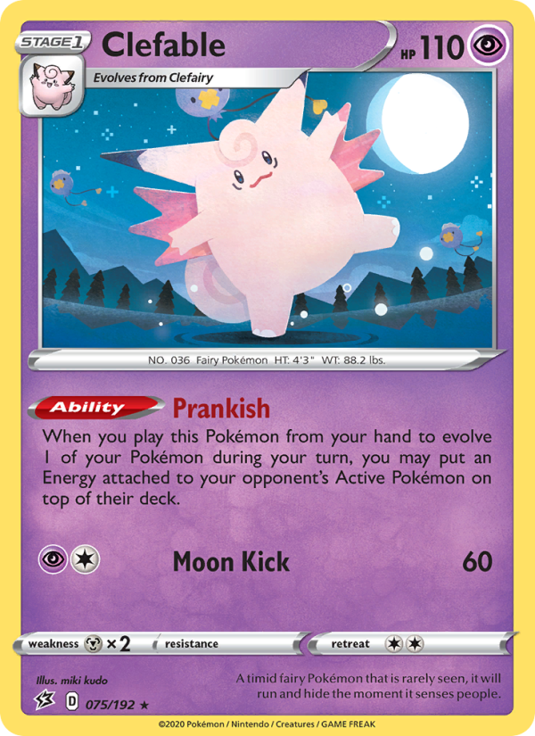 Clefable - Pokémon TCG Card