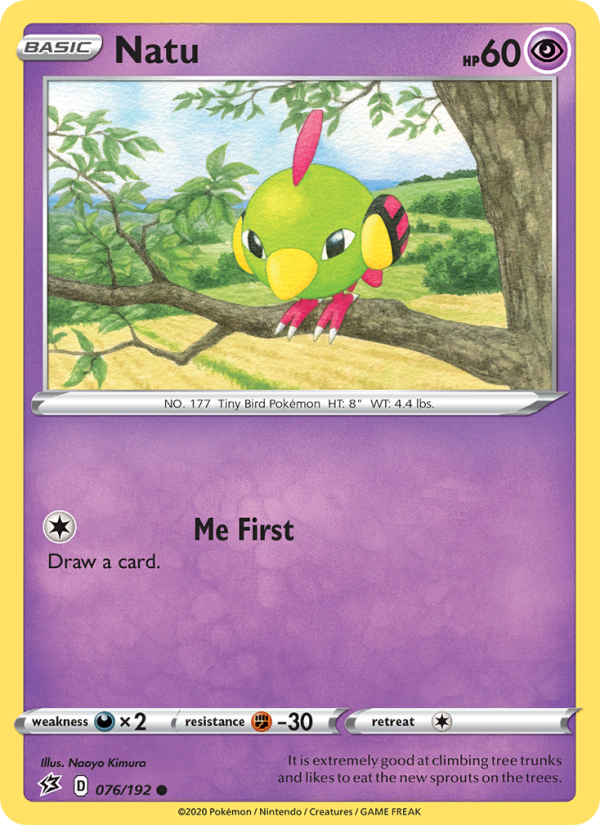 Natu - Pokémon TCG Card