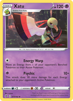 Xatu - pokemon TCG Card