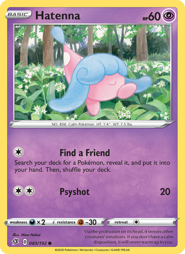 Hatenna - Pokémon TCG Card